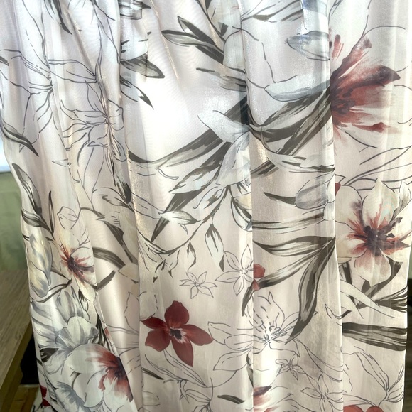 Mercuryduo Floral Flare maxi skirt - Picture 8 of 10